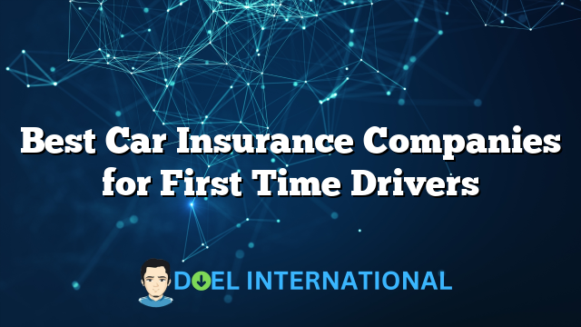 Best Car Insurance Companies for First Time Drivers