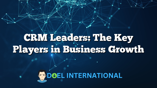 CRM Leaders: The Key Players in Business Growth