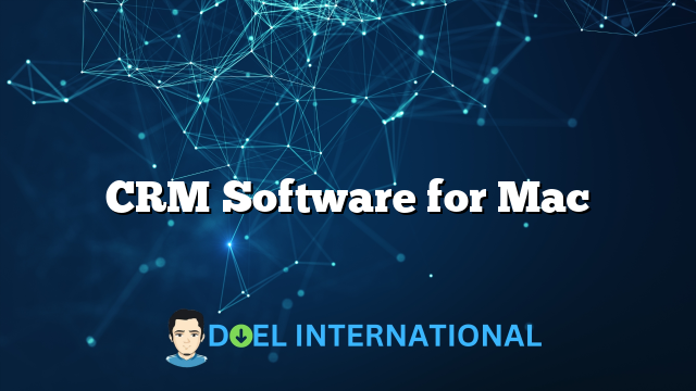 CRM Software for Mac