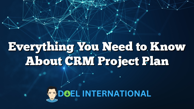 Everything You Need to Know About CRM Project Plan