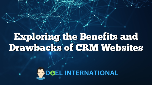 Exploring the Benefits and Drawbacks of CRM Websites