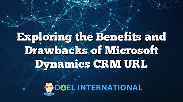 Exploring the Benefits and Drawbacks of Microsoft Dynamics CRM URL