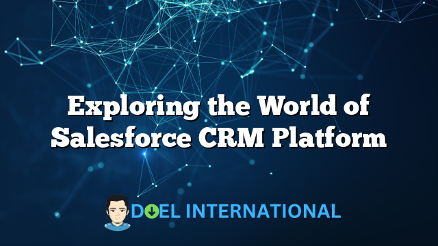 Exploring the World of Salesforce CRM Platform