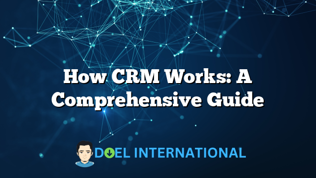 How CRM Works: A Comprehensive Guide