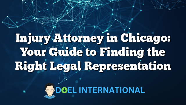 Injury Attorney in Chicago: Your Guide to Finding the Right Legal Representation