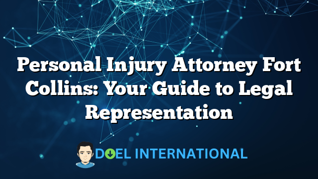 Personal Injury Attorney Fort Collins: Your Guide to Legal Representation