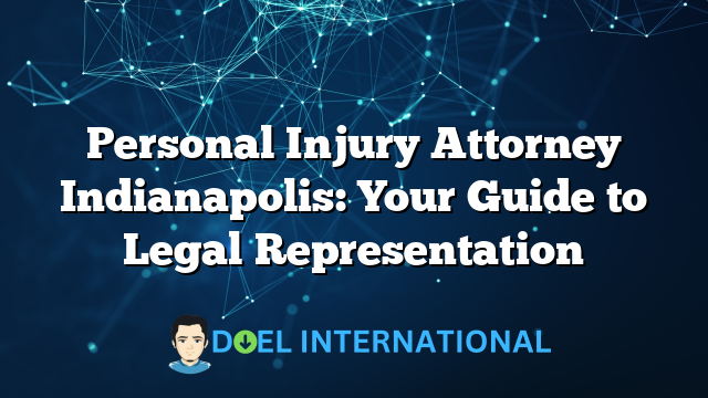 Personal Injury Attorney Indianapolis: Your Guide to Legal Representation