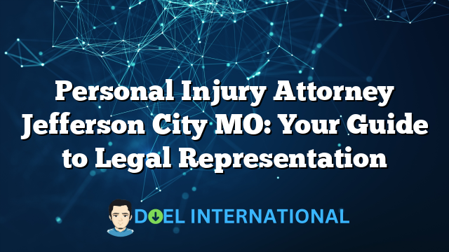 Personal Injury Attorney Jefferson City MO: Your Guide to Legal Representation