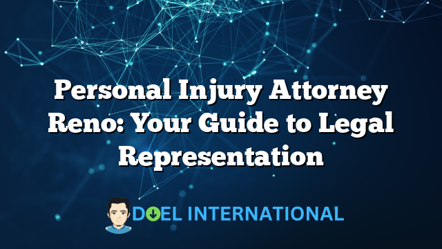 Personal Injury Attorney Reno: Your Guide to Legal Representation