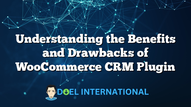 Understanding the Benefits and Drawbacks of WooCommerce CRM Plugin