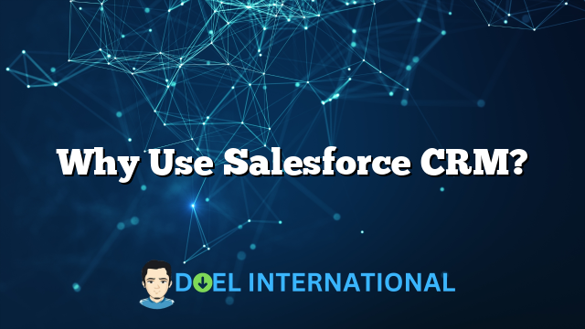 Why Use Salesforce CRM?